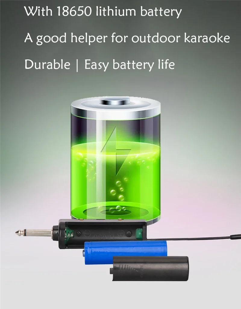 Microphone casque micro Lavalier sans fil avec émetteur récepteur affichage LED transmetteur Bodypack pour l'enseignement des performances en direct