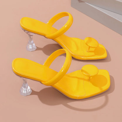 Sandales à Talons Hauts et Bande Étroite pour Femme, Chaussures de ix, Nouvelle Collection