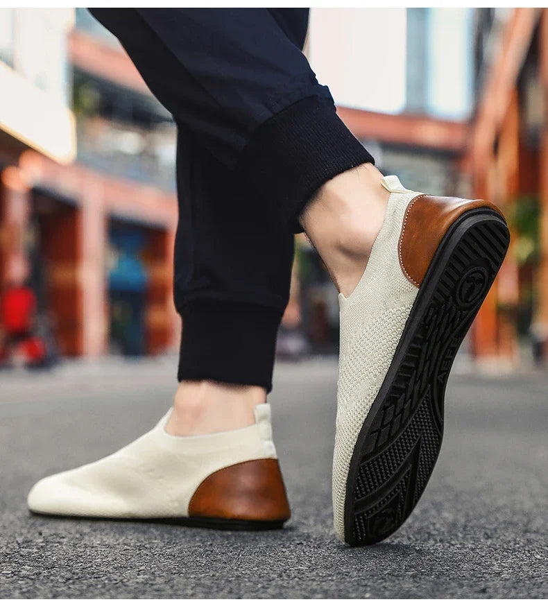 YRZL-Mocassins Légers pour Homme, Chaussures Plates Astronomiques, Conduite, Marche, Sans Lacets, Loisirs, Paresseux, 2024