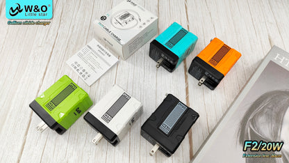 GaN 20W charge rapide PD3.0 chargeur Type C éclairage pour iPhone 12 13 Samsung Huawei Xiaomi téléphone portable prise ue/US chargeur mural