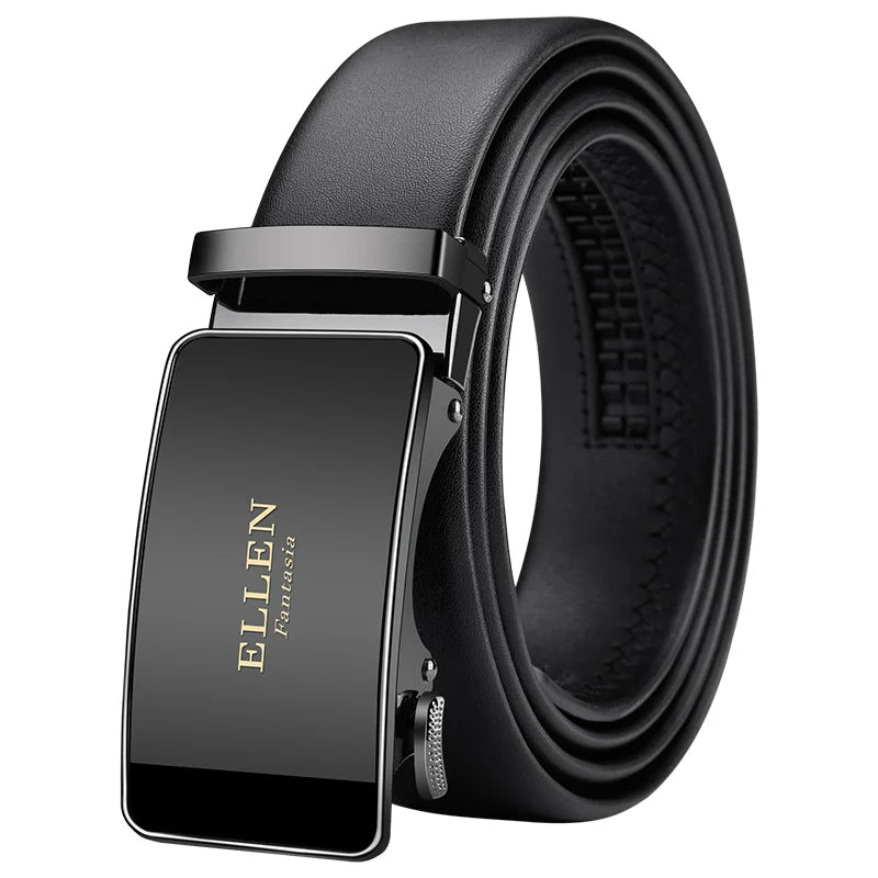 OYIFAN hommes ceinture en cuir véritable ceinture pour hommes ceintures automatiques ceinture réglable ceintures d'affaires