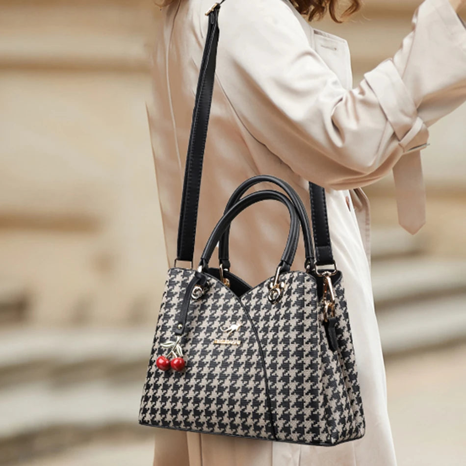 Sacs à main de luxe en cuir pour femmes, sacoches de styliste de grande capacité, à bandoulière, nouvelle collection 2024