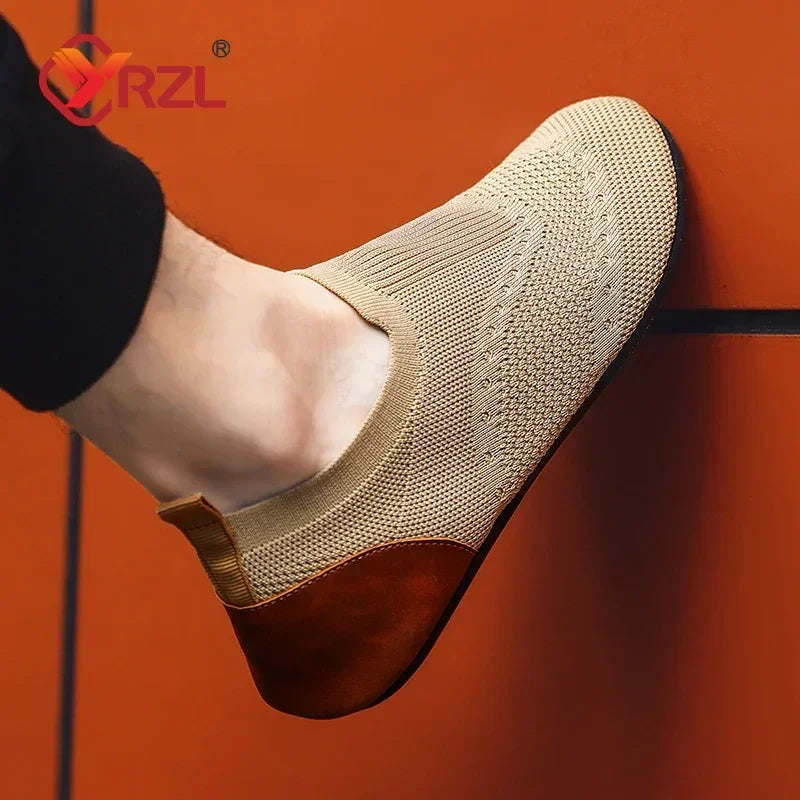 YRZL-Mocassins Légers pour Homme, Chaussures Plates Astronomiques, Conduite, Marche, Sans Lacets, Loisirs, Paresseux, 2024