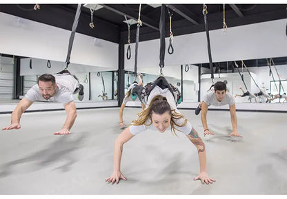 Sangle de sécurité pour saut de danse élastique robuste, partie de Trampoline, harnais de Yoga Anti-gravité, ceinture de sécurité, Suspension, équipement de Fitness