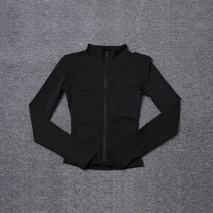 Veste de Sport pour femmes, chemise à manches longues, manteau d'entraînement, vêtements d'entraînement, de Yoga