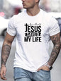 Mode hommes vêtements surdimensionné T-Shirt jésus Y2k T-Shirt été à manches courtes T-Shirt col rond décontracté hauts amples Harajuku homme vêtements