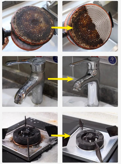 Agent de décontamination pour livres astronomiques, dissolvant d'échelle de noircissement de cuisine, polissage domestique, four, ustensiles de tache d'huile, spray de table de cuisson
