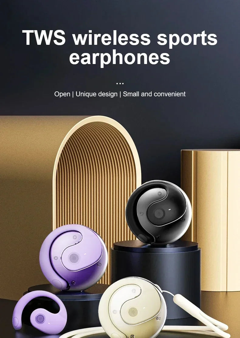 OWS casque sans fil Bluetooth casque avec microphones HiFi stéréo son écouteurs Smart Touch sport étanche écouteurs pour téléphone