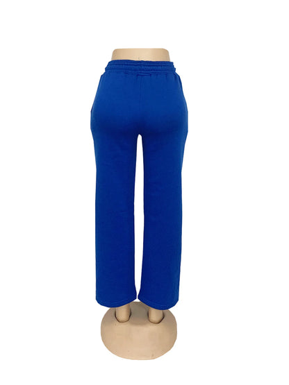 Pantalon femmes pantalons de survêtement pantalons longs cordon taille haute pantalon droit Y2k Streetwear épissure Capris décontracté survêtement 2025 Capris