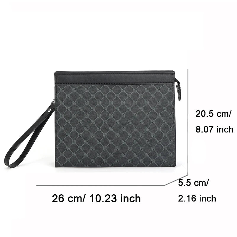 Nouveaux hommes pochettes sacs homme portefeuilles enveloppe sac sac à main affaires mâle téléphone pochettes concepteur hommes sacs bracelets sacs