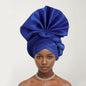 NigWin-Turban Africain de Haute Qualité pour ixde Mariage, Cravate de Sauna, Aso Oke Gele, Déjà Fabriqué, Auto Gele, 2025