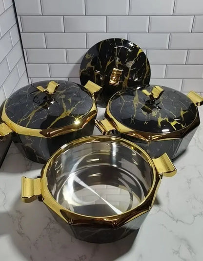 3 pièces ensemble boîte d'isolation alimentaire isolé thermique marmite boîte isolation Pot boîte à déjeuner conservation de la chaleur