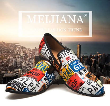 Mocassins College de style britannique pour hommes, chaussures décontractées pour hommes, chaussures respirantes pour gentleman, robe de mariée, chaussures queFormal pour la fête, taille 47