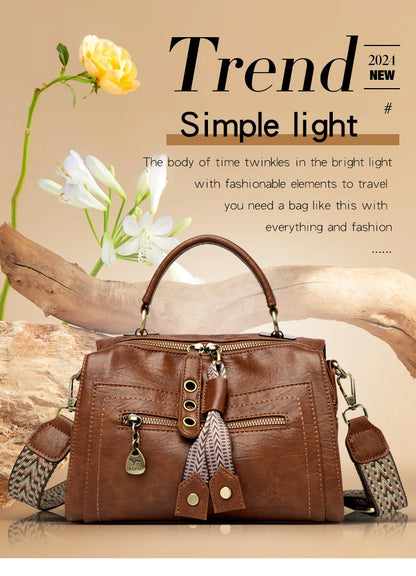 Femmes en cuir souple sacs à poignée supérieure sacs à Main de créateur de luxe dames grand Sac à bandoulière fourre-tout décontracté Sac de transport A Main