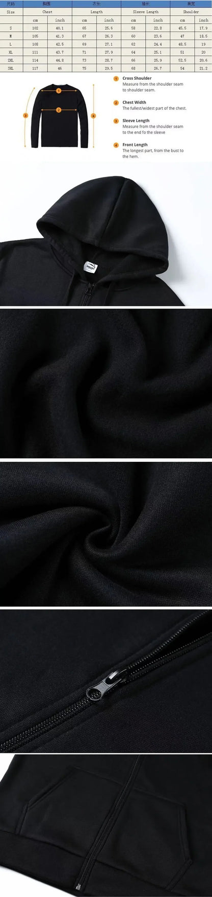 Kpop ATEEZ "FlX ON" Merch sweat à capuche avec fermeture éclair hommes femmes haute qualité mode veste zippée manteau automne hiver décontracté sweat-shirts amples