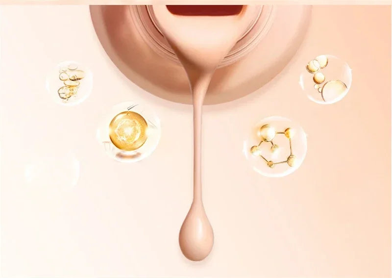 Fond de teint liquide à couverture complète pour le visage, maquillage imperméable, longue durée, correcteur facial, crème blanchissante BB, cosmétiques coréens, 40ml