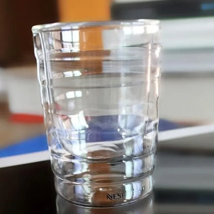Nespresso tasse à café résistant à la chaleur Double paroi thé verre tasse bière café à la main créatif boisson froide verres transparents
