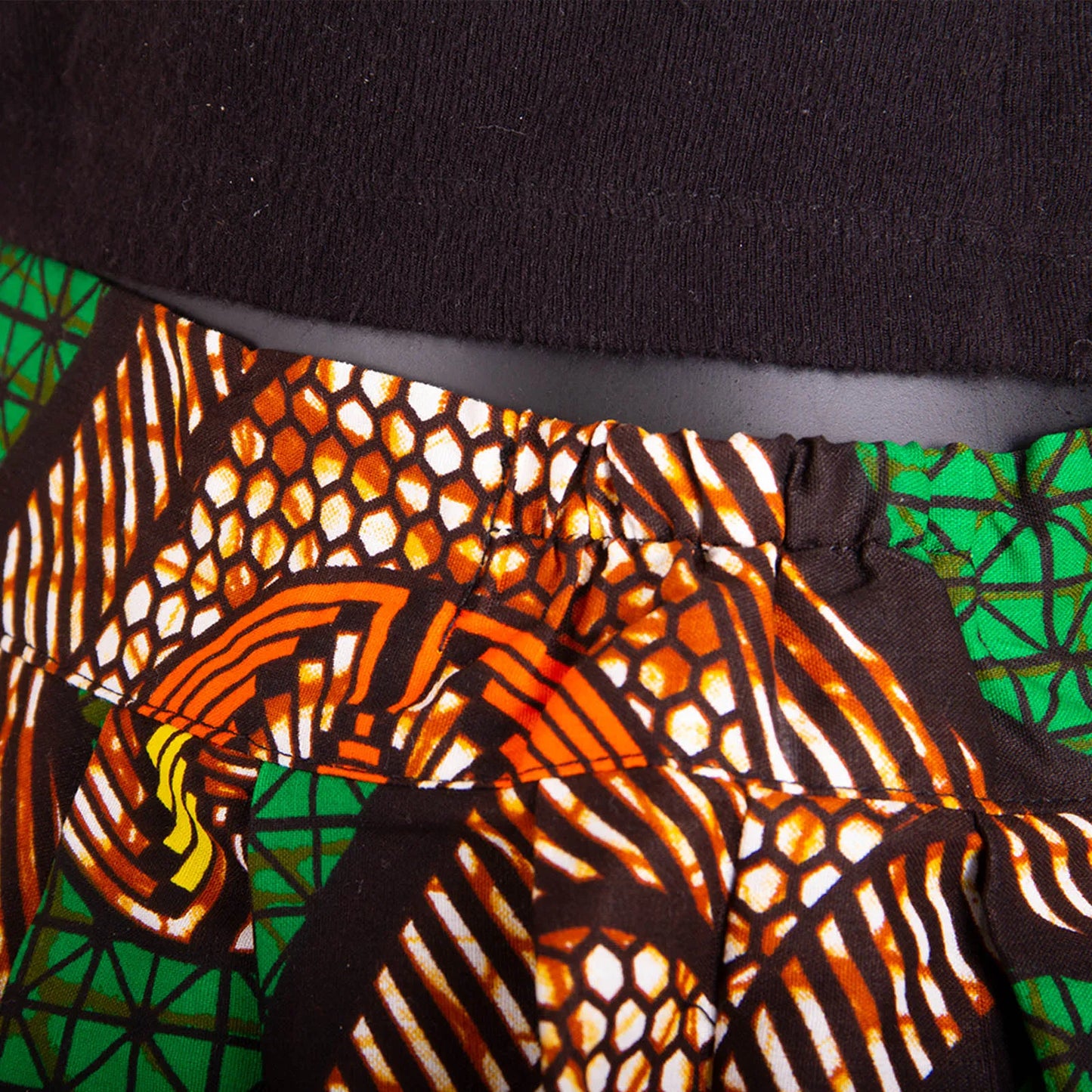 2025 été Original Style africain vêtement jupe Midi pour les femmes privé personnalisé de haute qualité Batik coton Femmal vêtements A 722704