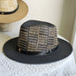 Nouveau chapeau Panama mode d'été Simple hommes et femmes à large bord femme Jazz haut-de-forme classique Gentleman chapeau de soleil hatsombrero hombre