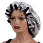 Bonnet de cheveux minimaliste Double couche en Satin, 1 pièce, bonnets de sommeil pouvant être portées des deux côtés, casquette polyvalente pour hommes/femmes
