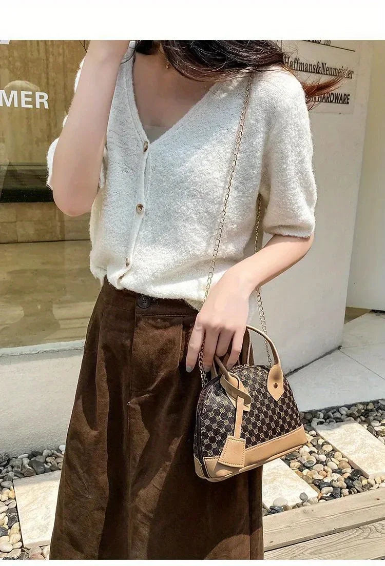 Mode handtas Crossbodytas pour dames Eenvoudige crossbodytas met enkele schouder Draagbare tas met grote capacité