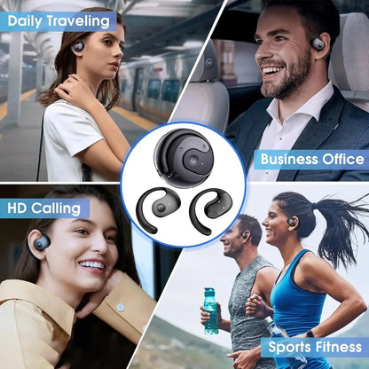 OWS casque sans fil Bluetooth casque avec microphones HiFi stéréo son écouteurs Smart Touch sport étanche écouteurs pour téléphone