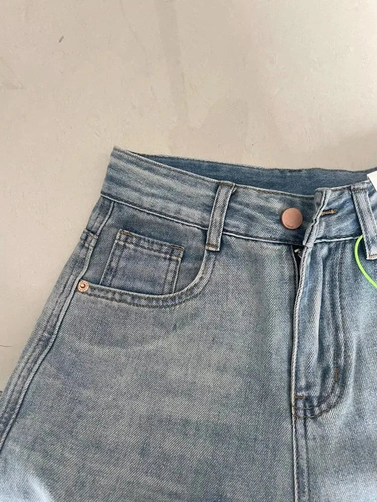 Jean Baggy à jambes larges pour femmes, Vintage Y2K Punk, taille basse, pantalon en Denim ample, Streetwear, mode Trashy, Long pantalon patineur