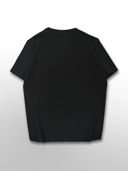 Profil de dame de dessin animé élégant ; T-shirt d'été à manches courtes pour femmes, haut tendance quotidienne