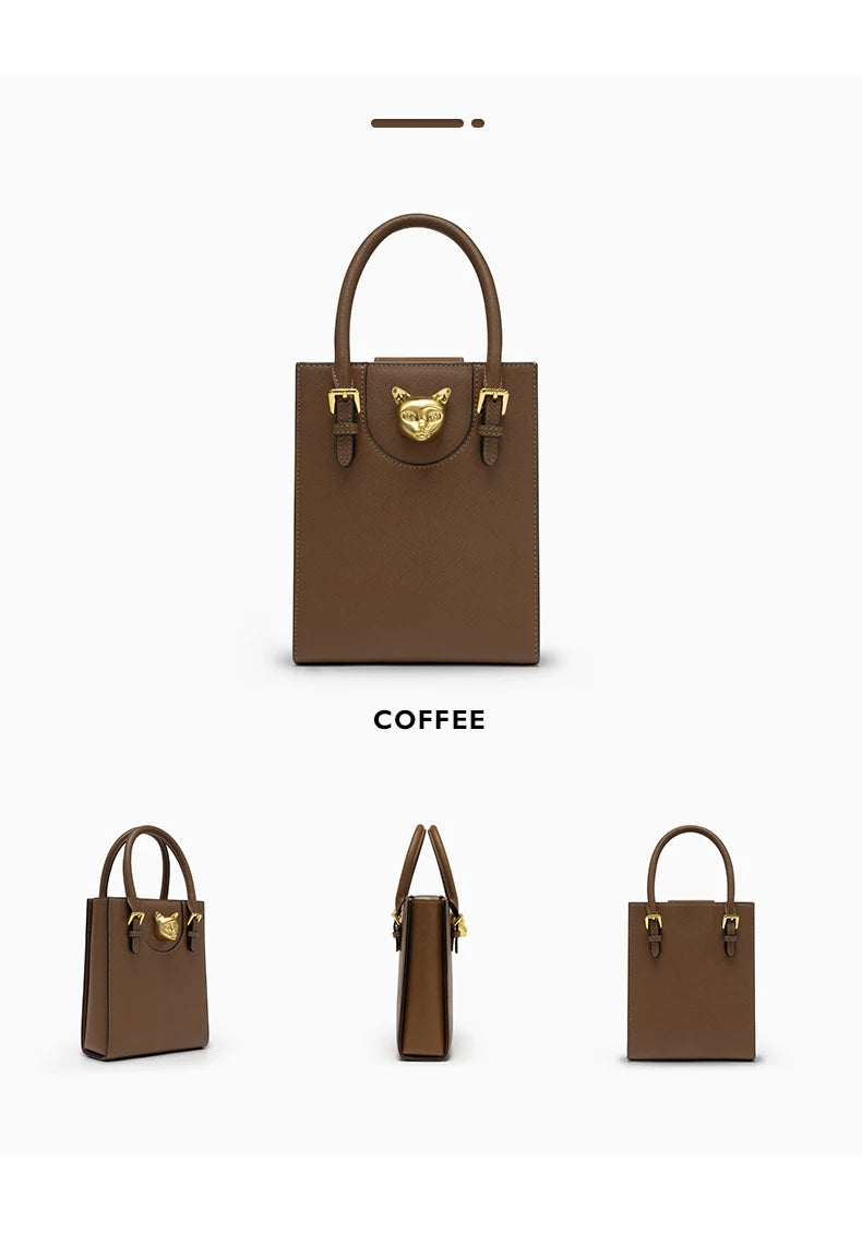 BAFELLI 2025 nouveau sac à main pour femmes chat marque de luxe concepteur STYLE ORIGINAL tendance épaule sacs décontractés MINI fourre-tout bandoulière