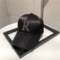 Casquette de baseball en satin brillant avec lettre R pour femmes et filles, chapeaux Snapback, sports de plein air, hip hop, soleil, printemps, été, mode