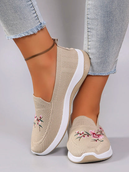 Chaussures plates d'été en maille respirante pour femmes, chaussures pour femmes, baskets décontractées, livraison gratuite en liquidation