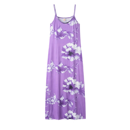 AmazoneBayNew-Robe à bretelles florales imprimées coupe basse pour femmes, vêtements sexy, été chaud