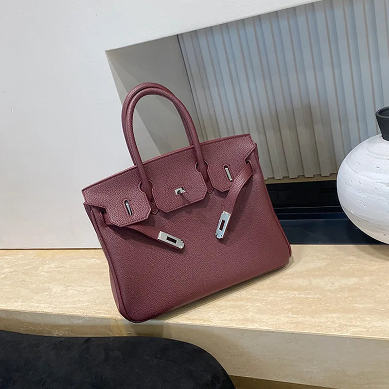 Sac messager à bandoulière de couleur unie, tendance, Design minimaliste, pour les déplacements, grande capacité