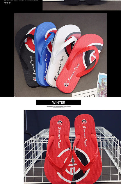 Nouveaux tongs antidérapantes pour hommes, sandales de plage tendance pour couples, motifs uniques, diapositives d'été unisexes durables pour l'extérieur, pour vêtements décontractés