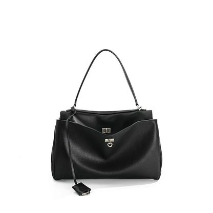 2025 Rodeo cuir grande capacité sac fourre-tout de banlieue sac à main à bandoulière unique sac à bandoulière sous les bras pour les déplacements élégants