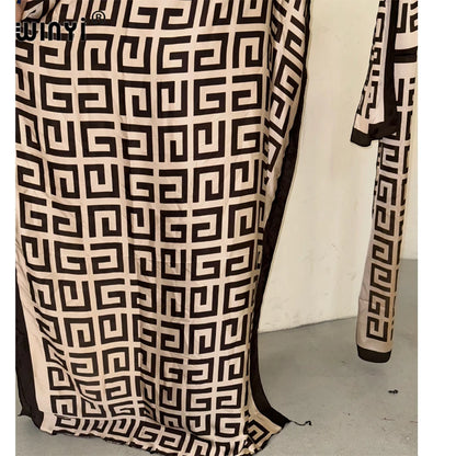 WINYI robe traditionnelle africaine musulmane pour femme abaya dubaï caftan de luxe robe de soirée élégante robe Maxi longueur couvertures de plage