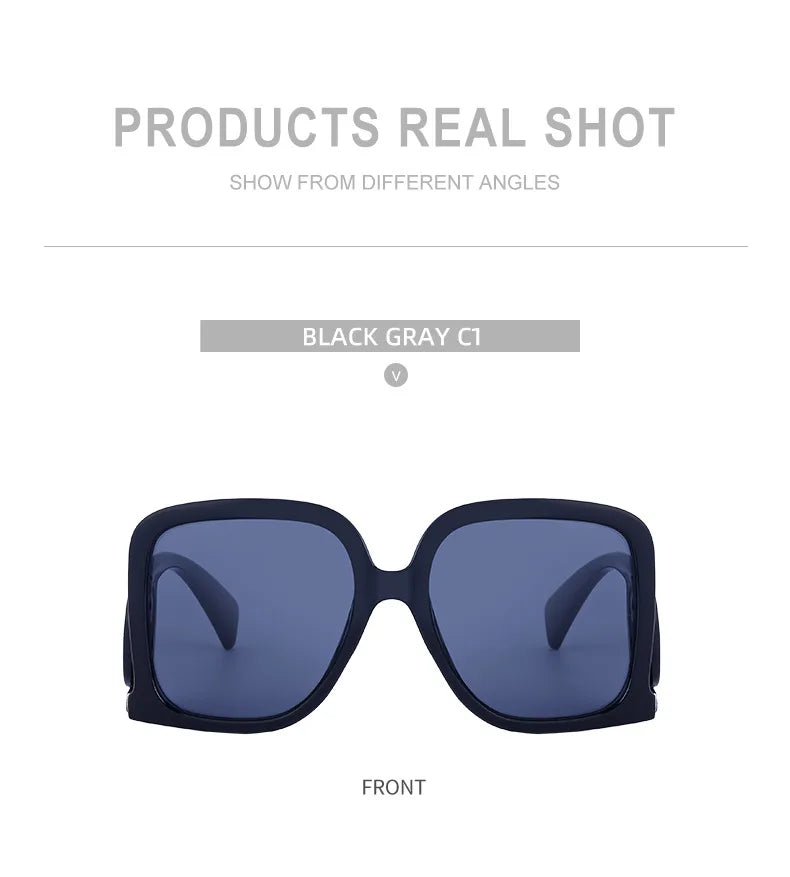 Nouvelles lunettes de soleil pour femmes rétro mode lunettes de soleil polygonales épissage couleur bloquée lunettes Design de luxe Uv400