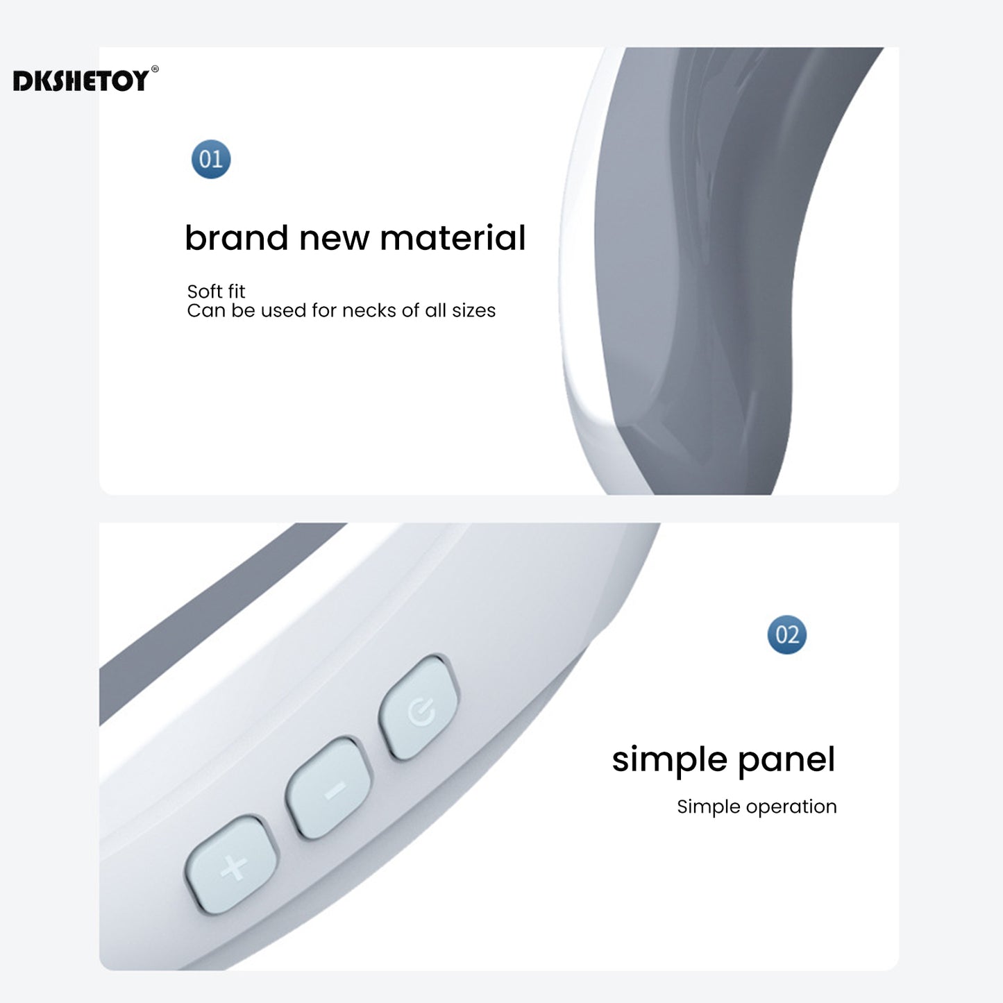 Ohio eur électrique pour le cou et les épaules, appareil de massage portable pour la colonne cervicale, soins de santé