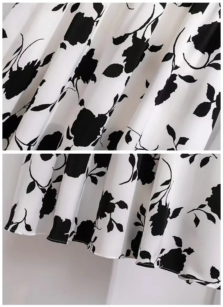 Grande taille femmes taille haute minceur hanche couvrant Maxi jupe été à la mode Rose demi-longueur jupe princesse manches Polo Nec