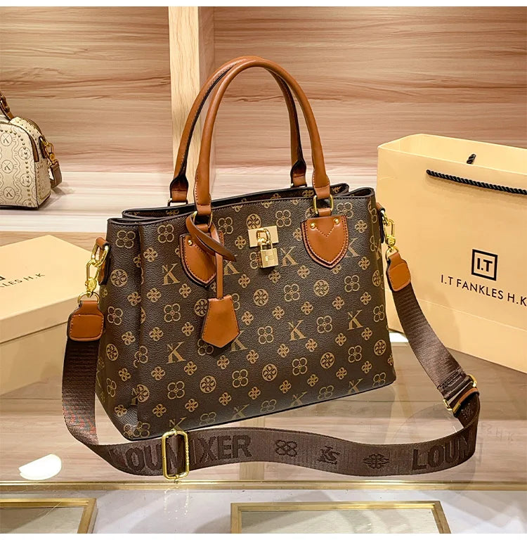 Sac à main de marque pour femmes, nouvelle mode automne/hiver 2021, sac à bandoulière de styliste de grande capacité, sac à bandoulière rétro de luxe