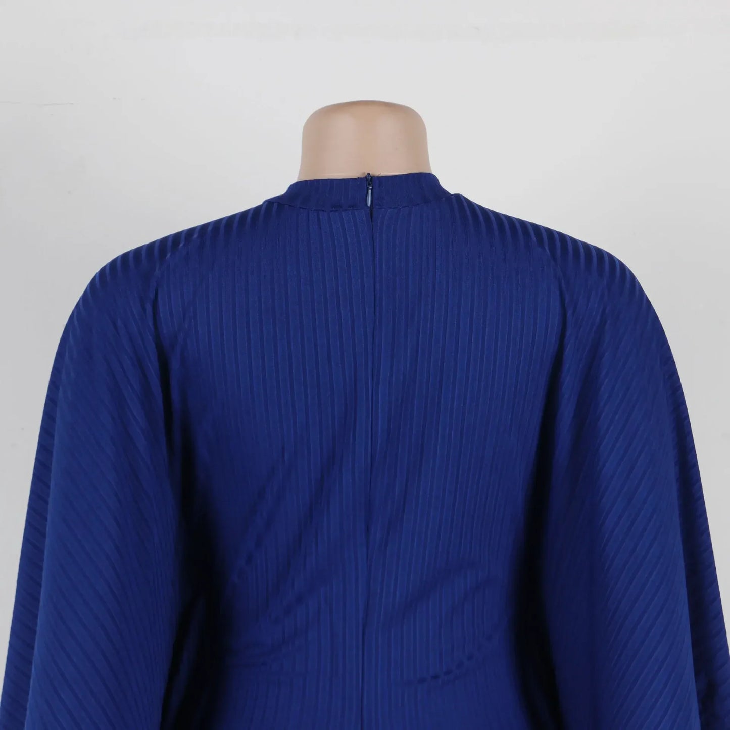 Robe mi-longue à pampilles en polyester à manches 3/4 pour femmes, tenues africaines élégantes, vêtements africains