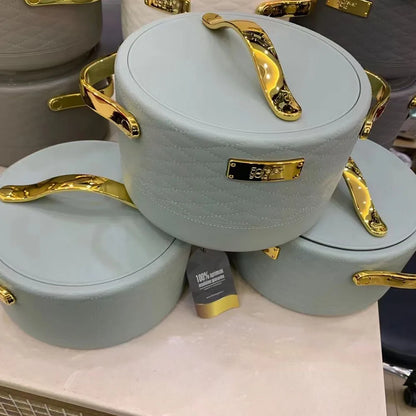 Pot isolant alimentaire pour événement du Ramadan, bol isolé de grande capacité, chauffe-déjeuner, conteneur pour fête pique-nique, 3 pièces/ensemble 1.5/2/2.5L