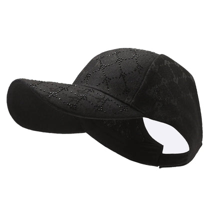 Chapeaux de baseball queue de cheval haute pour femmes, chapeau haut vide avec lettres à la mode, pour sports de plein air, pare-soleil pour jeunes, été