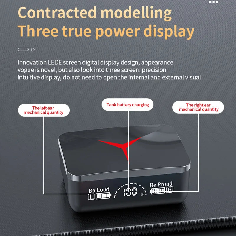 M90 casque sans fil TWS Bluetooth contrôle tactile écouteurs Sport écouteurs Hifi stéréo casque de jeu avec micro pour smartphone