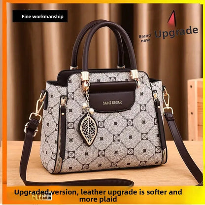 Sac à main à la mode de grande capacité pour femmes, petit sac à bandoulière pour dames et mères d'âge moyen