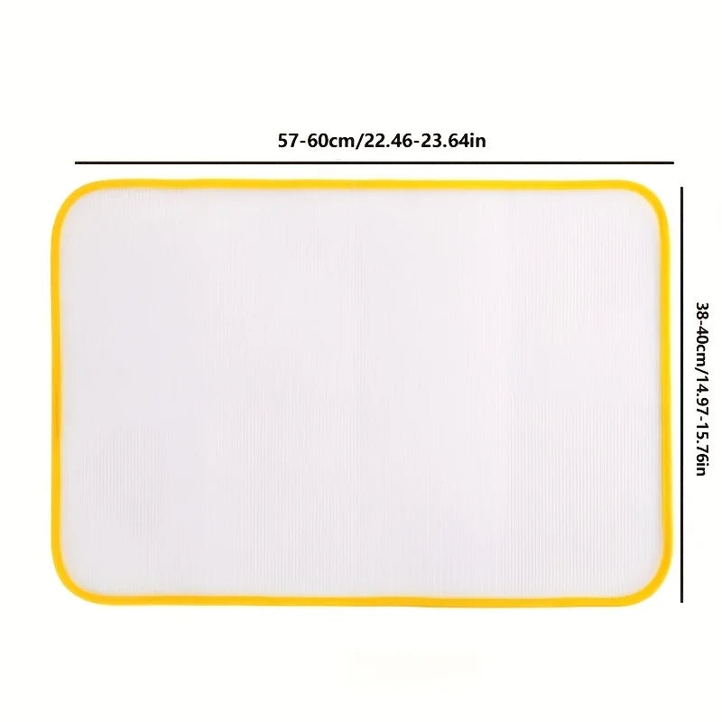 Tissu de repassage résistant à la chaleur, 1/3 pièces, tapis de repassage en maille à usage domestique pour coussinets et couvertures en fer, tapis de Protection thermique de couleur aléatoire