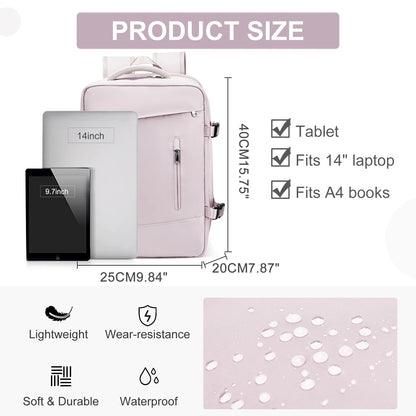 Sac à dos femme valise de voyage sac de cabine avion Ryanair 40x20x25 sac de voyage avion hommes Laotop sac à dos Wizzair continuer