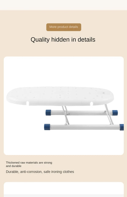 Mini planche à repasser portable pour vêtements, manches et chemises-petite taille, facile à ranger et à transporter