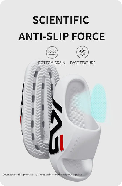 Semelle Extra épaisse hommes coussin d'air doux pantoufles décontractées sandales EVA tongs de mode en plein Air été bord de mer chaussures de plage