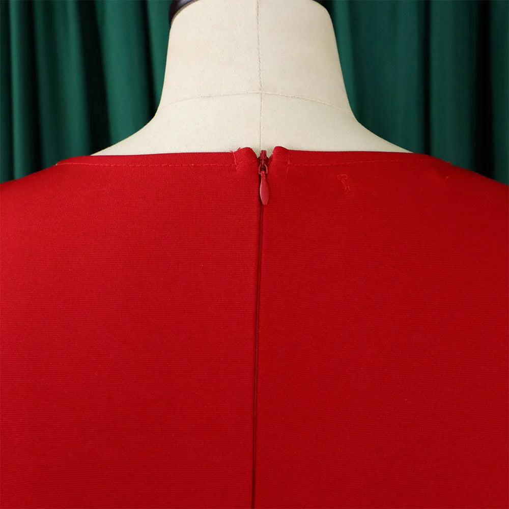 Robes d'église élégantes pour femmes, nouvel arrivage, mode deux couleurs, Patchwork, ajustées, longueur aux genoux, robe africaine formelle, 2023